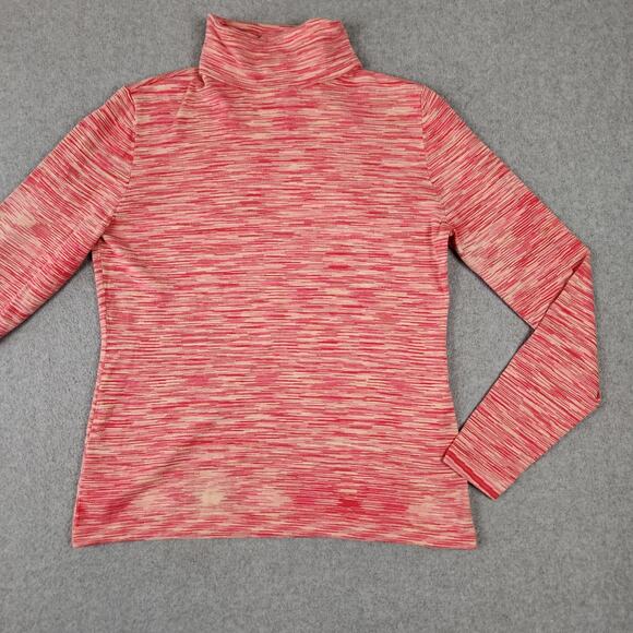 Sundance Turtleneck Womens Size XL Marled Pink Long Sleeve - Picture 5 of 11
